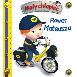 Rower Mateusza. Mały chłopiec