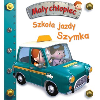Szkoła jazdy Szymka. Mały chłopiec