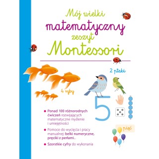 Mój wielki matematyczny zeszyt Montessori