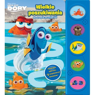 Disney Pixar Gdzie jest Dory. Wielkie poszukiwania Na tropie przyjaciół