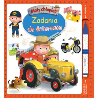 Mały chłopiec. Zadania do ścierania