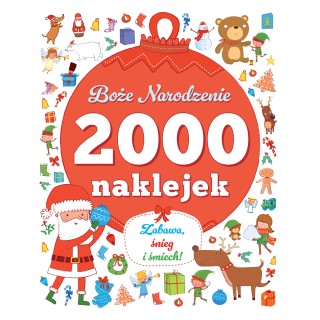 (OUTLET) 2000 naklejek. Boże Narodzenie