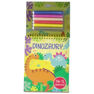 (OUTLET) Baw się kolorami! Dinozaury